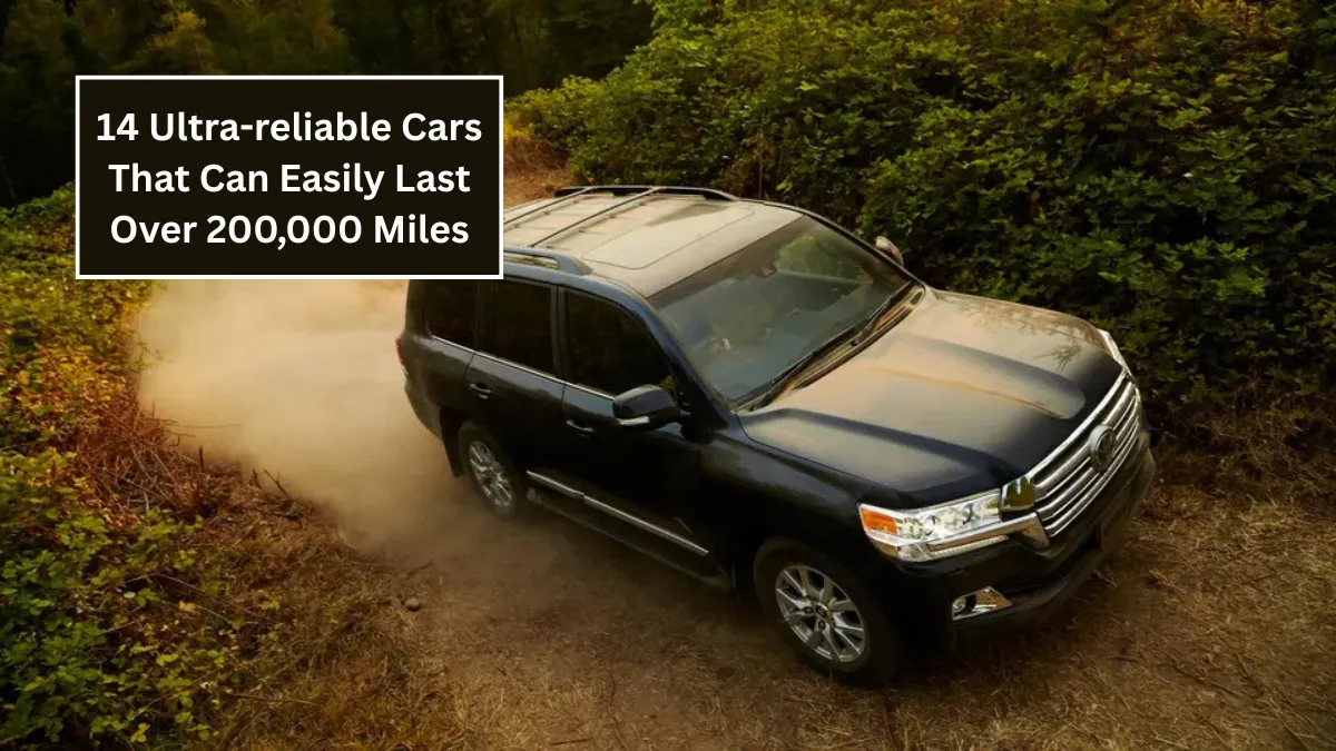 14 Ultra-reliable Cars That Can Easily Last Over 200,000 Miles