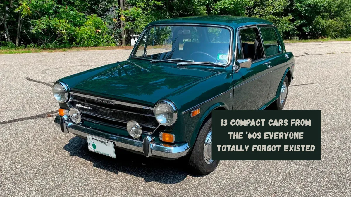 13 Compact Cars From the ’60s Everyone Totally Forgot Existed
